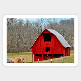 Another Red Barn 3 Sticker